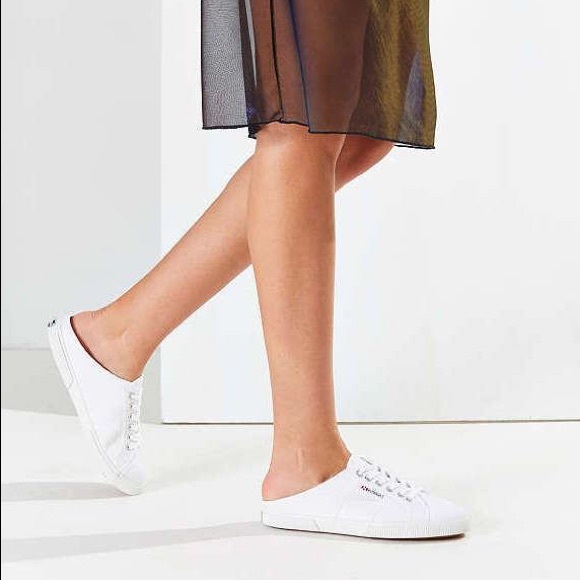 superga slip on mule
